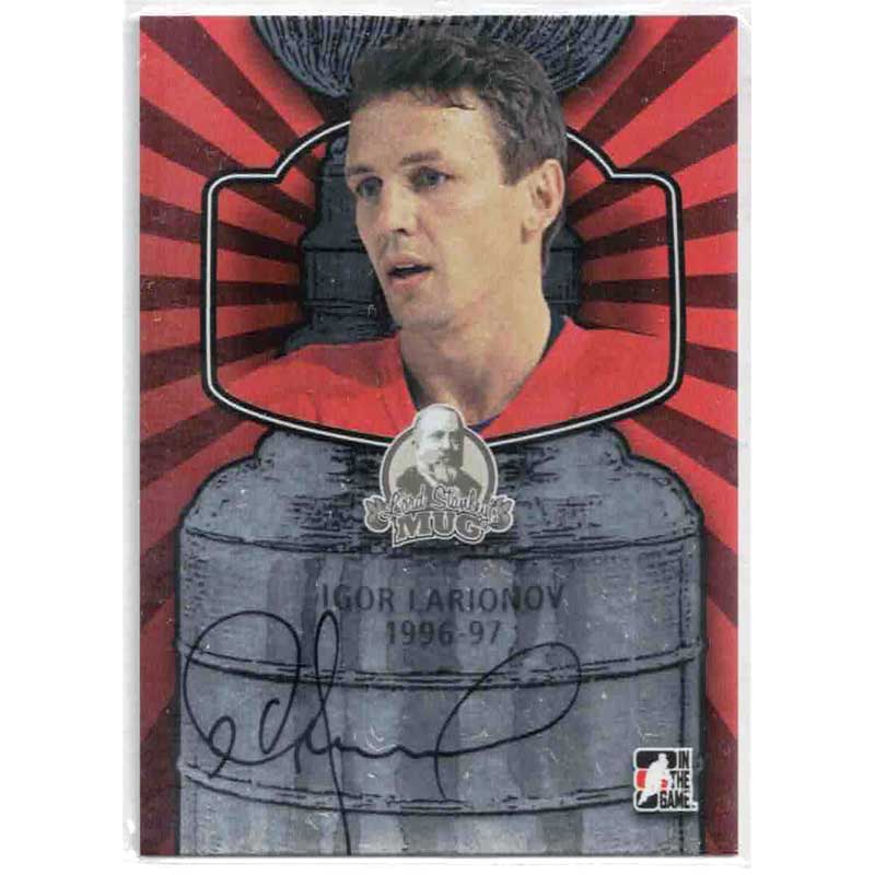 Igor Larionov 2013-14 ITG Lord Stanley's Mug Autographs #AIL1