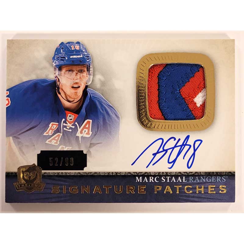 Marc Staal 2013-14 The Cup Signature Patches #SPAA /99