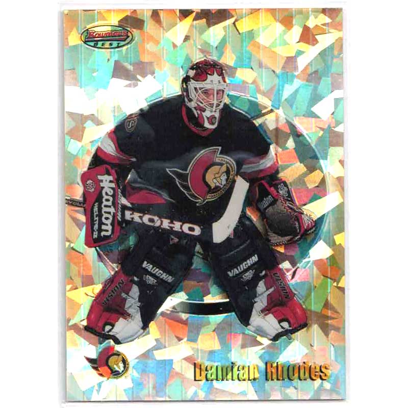 Damian Rhodes 1998-99 Bowman's Best Atomic Refractors #54 011/100