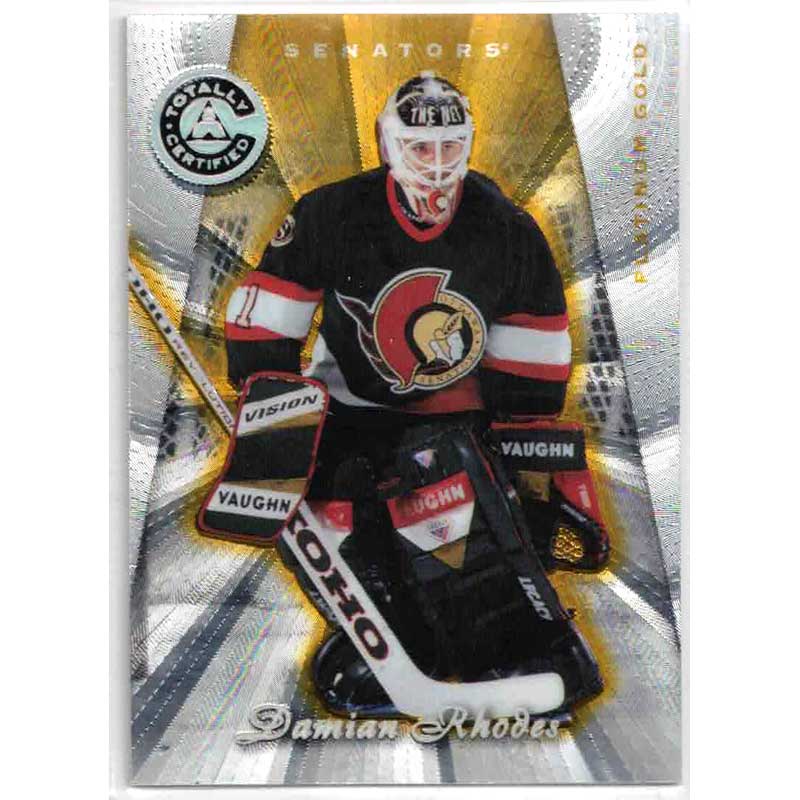 Damian Rhodes 1997-98 Pinnacle Totally Certified Platinum Gold #20 0018/0059