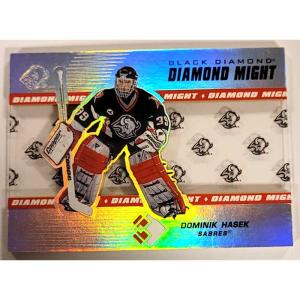Dominik Hasek 2020-21 Black Diamond Diamond Might #DMDH
