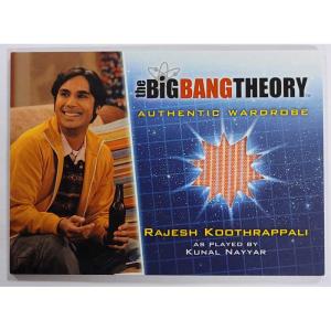 Rajesh Koothrappali / Kunal Nayyar 2013 Cryptozoic Season 5 Big Bang Theory Authentic Wardrobe #M24