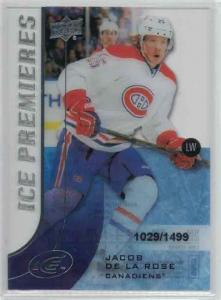 Jacob de la Rose 2015-16 Upper Deck Ice #143 /1499 RC