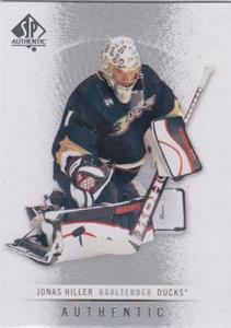 Jonas Hiller 2012-13 SP Authentic #84