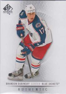 Brandon Dubinsky 2012-13 SP Authentic #87