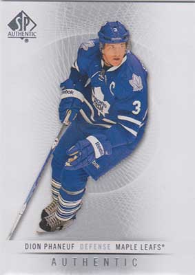Dion Phaneuf 2012-13 SP Authentic #100