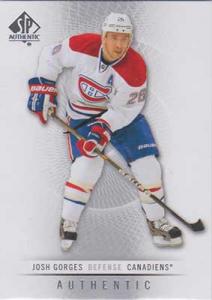Josh Gorges 2012-13 SP Authentic #107