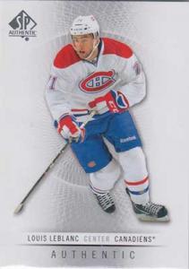 Louis Leblanc 2012-13 SP Authentic #124
