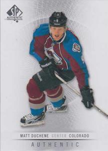 Matt Duchene 2012-13 SP Authentic #137
