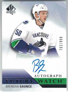 Brendan Gaunce 2015-16 SP Authentic #283 Autograph RC