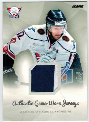 2013-14 SHL Jersey s.2 #2 Sebastian Karlsson Linköpings HC 14/35