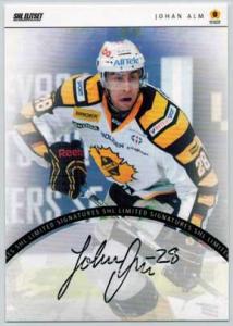 2013-14 SHL s.2 Signatures Limited #6 Johan Alm Skellefteå AIK