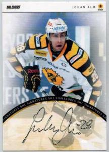 2013-14 SHL s.2 Signatures #12 Johan Alm Skellefteå AIK