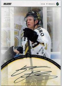 2013-14 SHL s.2 Signatures #01 Esa Pirnes AIK