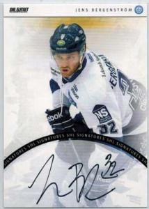 2013-14 SHL s.2 Signatures #05 Jens Bergenström Leksands IF