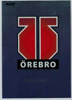 2013-14 SHL s.2 #300 Team Logo Card Örebro Hockey