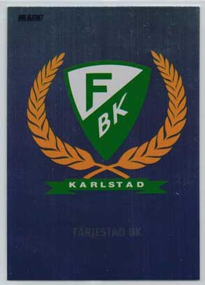 2013-14 SHL s.2 #292 Team Logo Card Färjestad BK