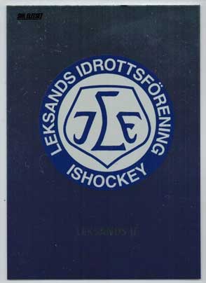 2013-14 SHL s.2 #294 Team Logo Card Leksands IF