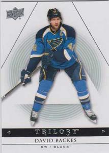 David Backes 2013-14 Trilogy #87