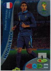 Defensive Rock, 2014 Adrenalyn World Cup #371 Raphael Varane