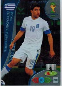 Defensive Rock, 2014 Adrenalyn World Cup #372 Sokratis Papastathopoulos