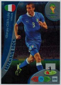 Defensive Rock, 2014 Adrenalyn World Cup #374 Giorgio Chiellini