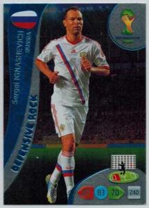 Defensive Rock, 2014 Adrenalyn World Cup #377 Sergei Ignashevich