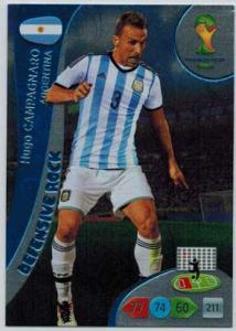 Defensive Rock, 2014 Adrenalyn World Cup #361 Hugo Campagnaro