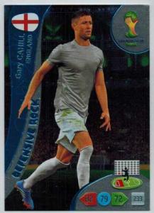 Defensive Rock, 2014 Adrenalyn World Cup #369 Gary Cahill