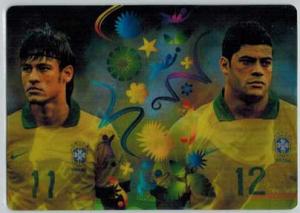 Double Trouble, 2014 Adrenalyn World Cup #413 Hulk / Neymar Jr.