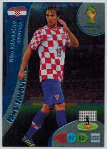 Fans Favourite, 2014 Adrenalyn World Cup #341 Niko Kranjcar