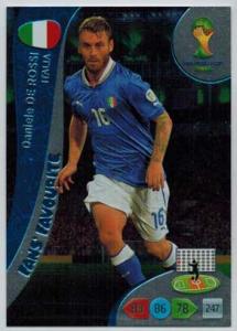 Fans Favourite, 2014 Adrenalyn World Cup #342 Daniele De Rossi