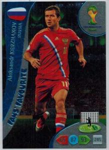 Fans Favourite, 2014 Adrenalyn World Cup #348 Aleksandr Kerzhakov