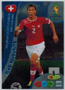 Fans Favourite, 2014 Adrenalyn World Cup #349 Stephan Lichsteiner