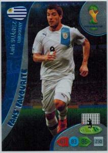 Fans Favourite, 2014 Adrenalyn World Cup #350 Luis Suarez