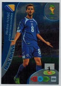 Fans Favourite, 2014 Adrenalyn World Cup #328 Miralem Pjanic