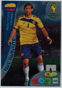 Fans Favourite, 2014 Adrenalyn World Cup #331 Mario Yepes