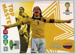 Top Master, 2014 Adrenalyn World Cup #408 Falcao