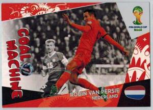 Goal Machine, 2014 Adrenalyn World Cup #425 Robin Van Persie