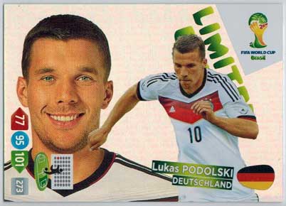 Limited Edition, 2014 Adrenalyn World Cup, Lukas Podolski