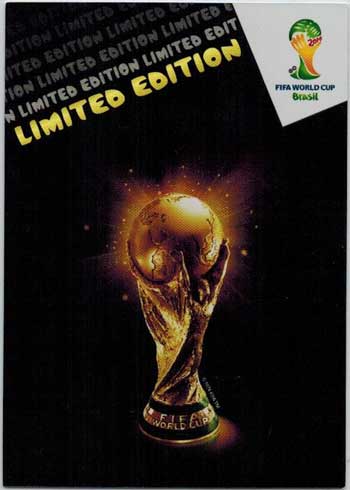 Limited Edition, 2014 Adrenalyn World Cup, Trophy Card