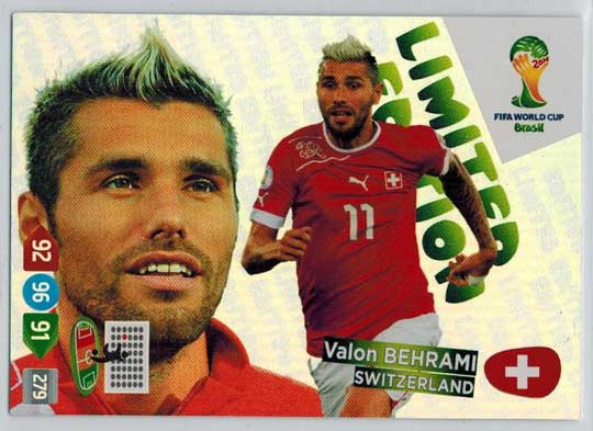 Limited Edition, 2014 Adrenalyn World Cup, Valon Behrami