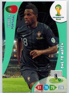 One to Watch, 2014 Adrenalyn World Cup #279 Varela