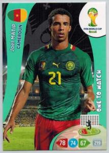 One to Watch, 2014 Adrenalyn World Cup #063 Joel Matip