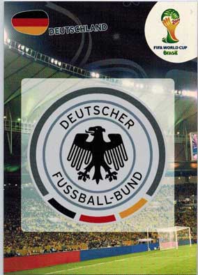 Teams Logos, 2014 Adrenalyn World Cup #103 Deutschland