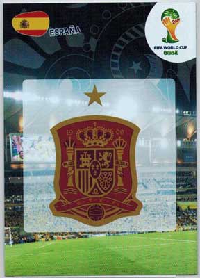 Teams Logos, 2014 Adrenalyn World Cup #142 España