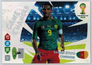 Game Changer, 2014 Adrenalyn World Cup #392 Samuel Etoo