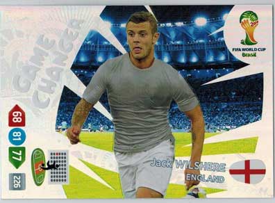 Game Changer, 2014 Adrenalyn World Cup #396 Jack Wilshere