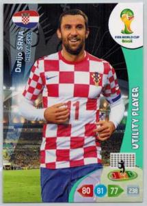 Utility Player, 2014 Adrenalyn World Cup #195 Darijo Srna