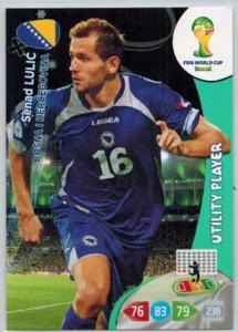 Utility Player, 2014 Adrenalyn World Cup #042 Senad Lulic